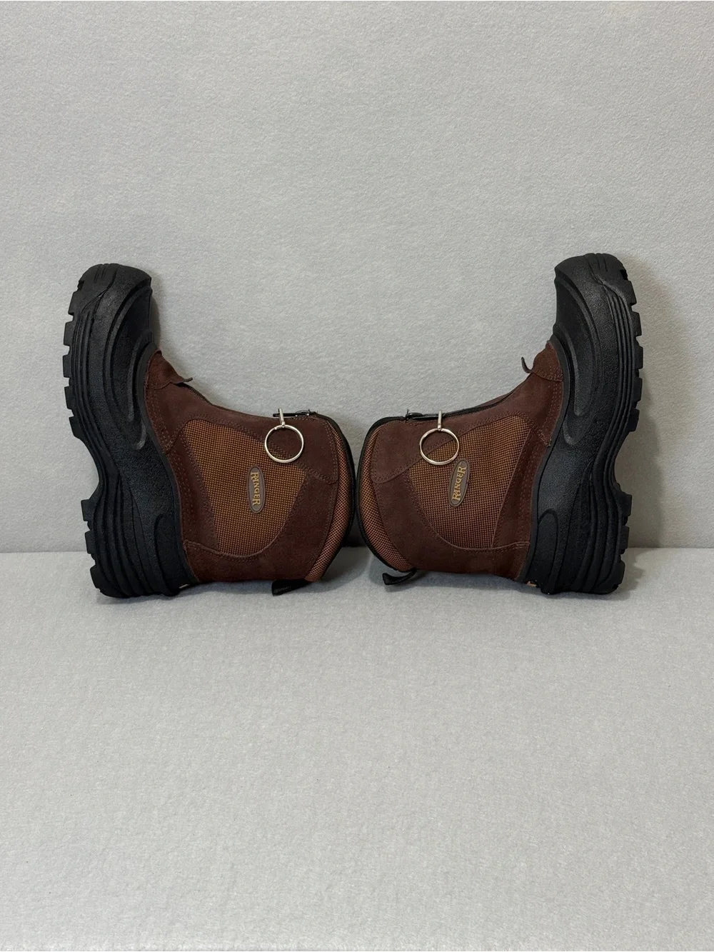 Ranger Flintlock III Men’s Winter Boots Size 12 Brown Insulated Waterproof Zip